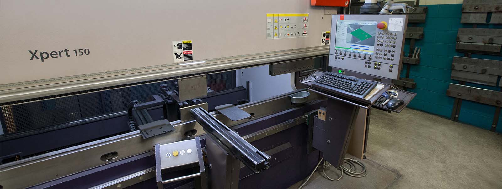 Bystronics Xpert 150 automated press brake